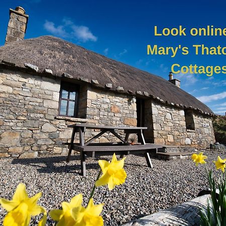 Tigh Lachie, Mary'S Thatched Cottages, Elgol, Isle Of Skye Kültér fotó